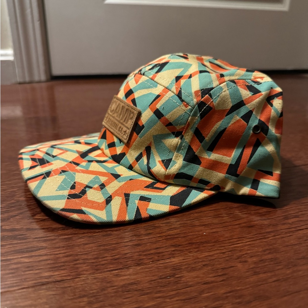 Retro Camp Panel Adjustable Snapback - image 1